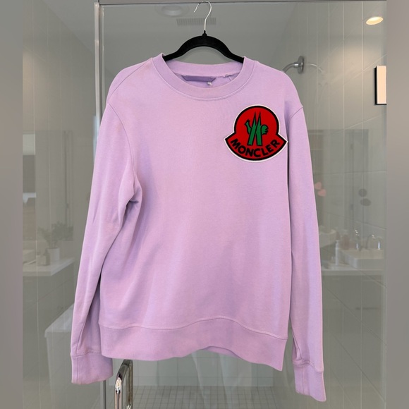 Moncler Light Purple Sweatshirt